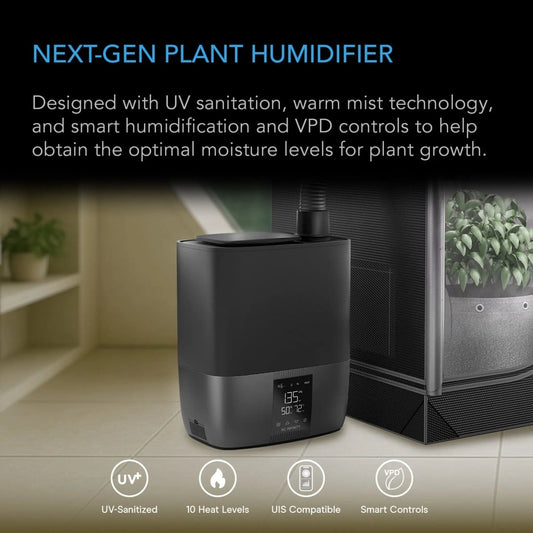 AC Infinity CLOUDFORGE T5 Smart Plant Humidifier