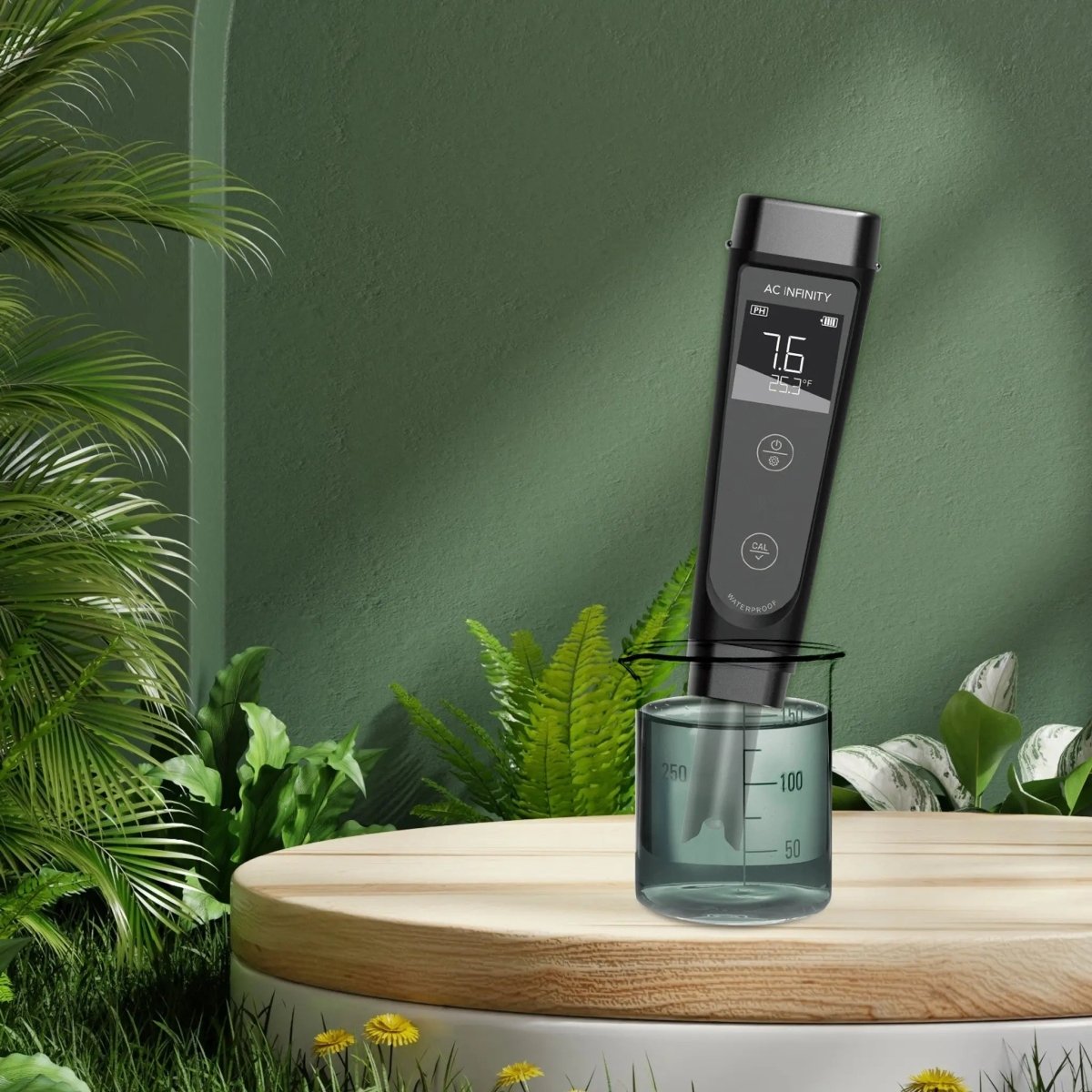 AC Infinity Digital Waterproof pH & Temperature Pen Kit