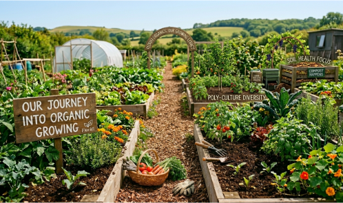 Our Journey into Organic Growing