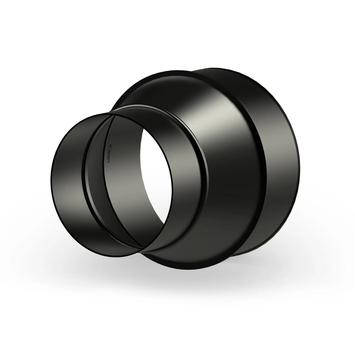 AC Infinity 8-to-6 Inch Steel Galvanised Duct Reducer Increaser