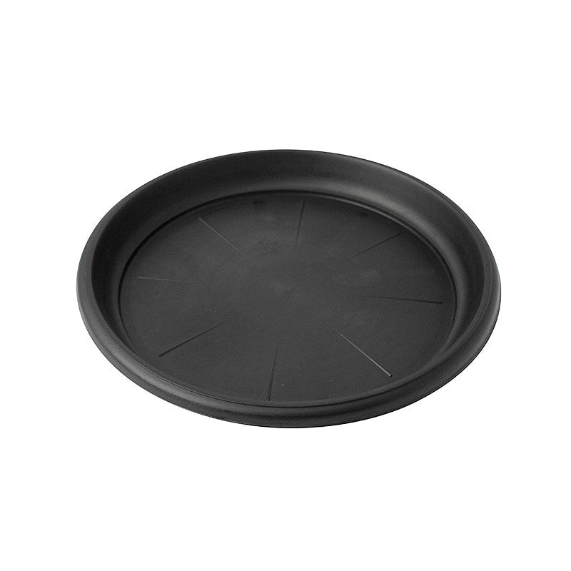 Grow Tools Black Plastic Round Pot Saucers