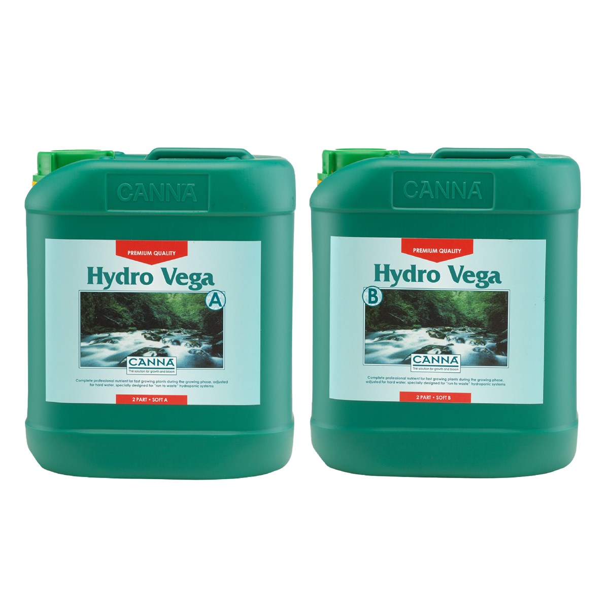 Canna Hydro Vega A&B (Hard Water & Soft Water Formulas)