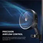 Spider Farmer 6-Inch Grow Tent Clip Fan (EC Motor)
