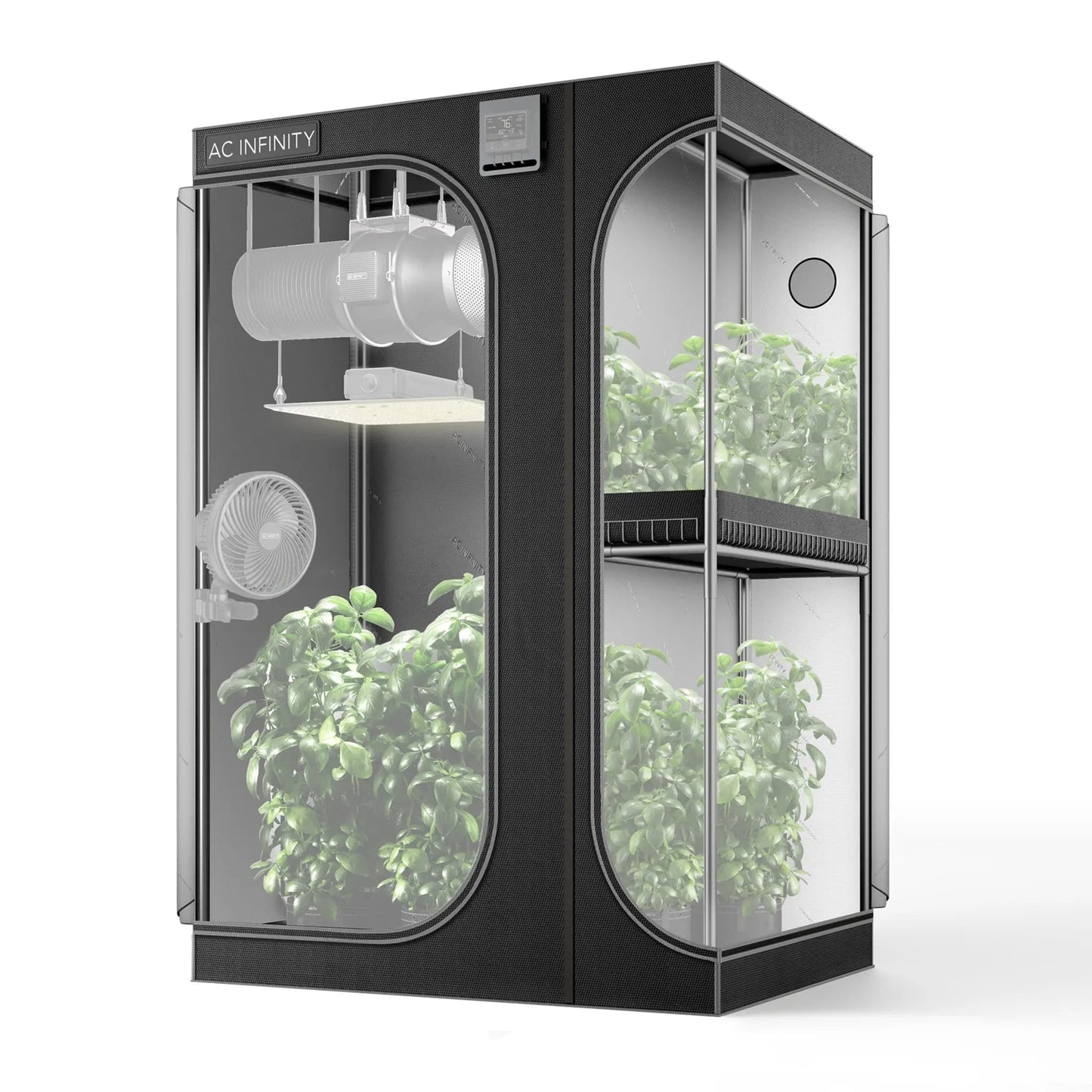 AC Infinity CLOUDLAB 743D 2-in-1 Advance Grow Tent 4x3x6
