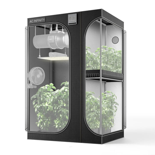 AC Infinity CLOUDLAB 743D 2-in-1 Advance Grow Tent 4x3x6