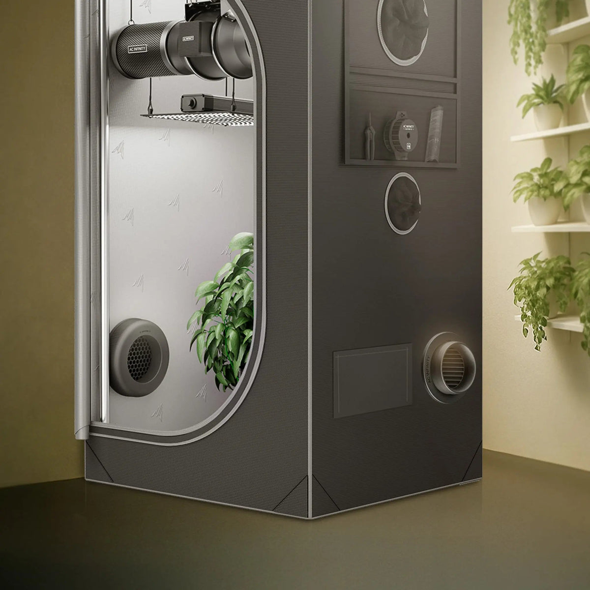 AC Infinity Advanced Grow Tent Duct Vent 8-Inch