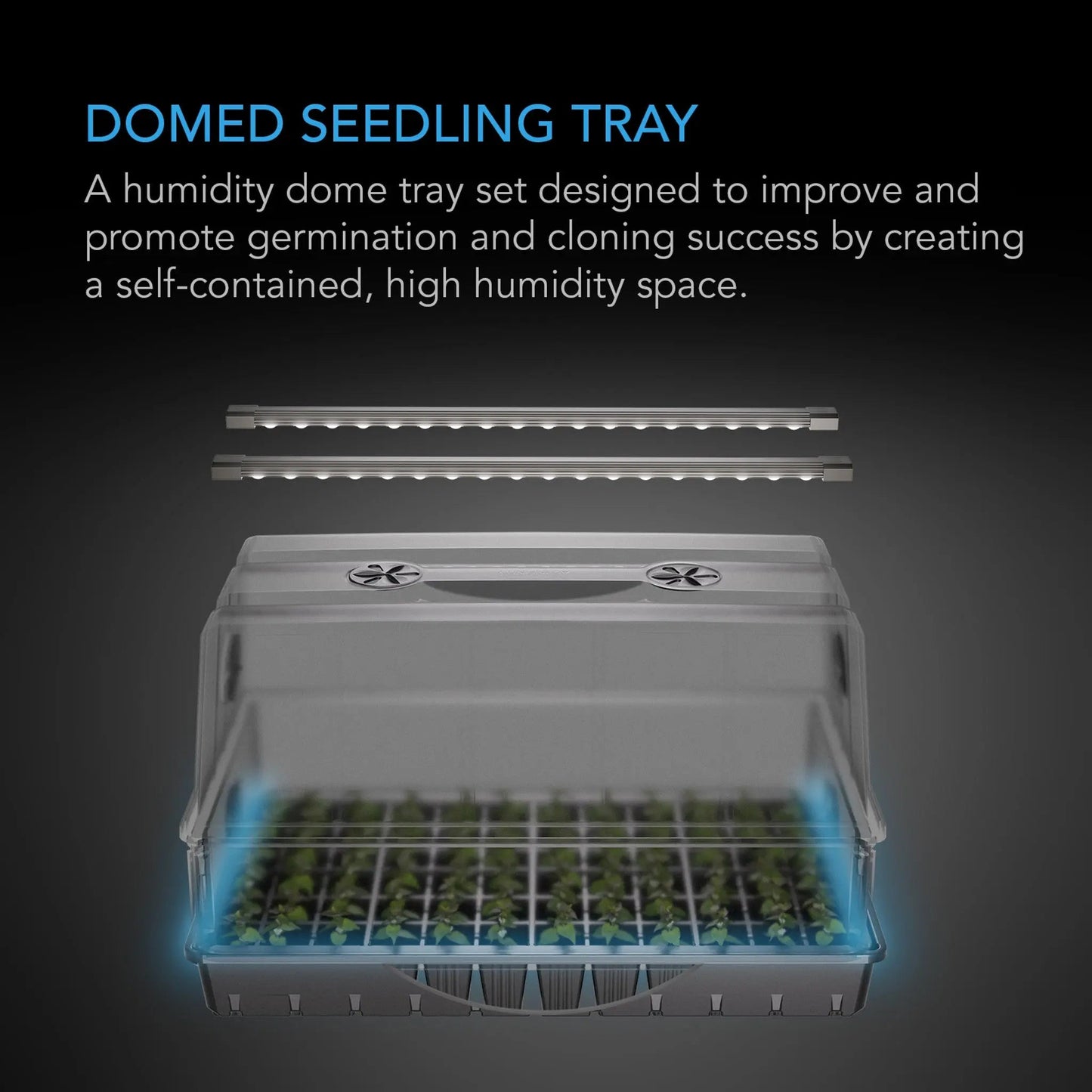 AC Infinity High-Capacity Propagation Dome Kit - XL