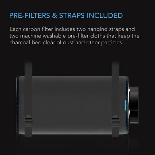 AC Infinity 12" Duct Carbon Filter (1668 CFM)