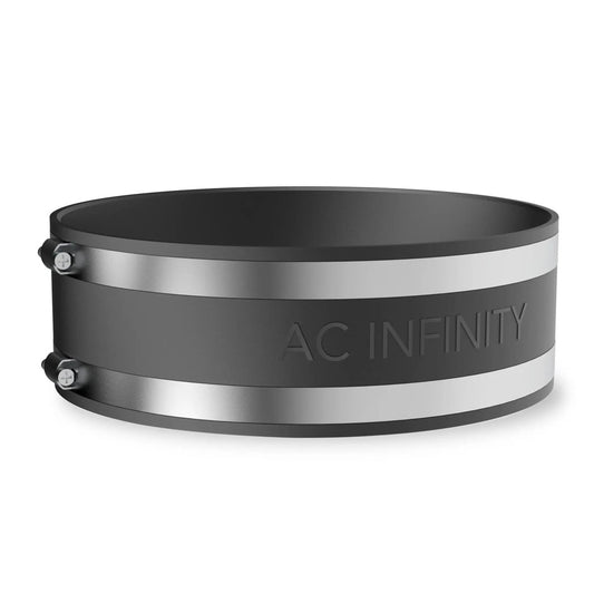 AC Infinity 8-Inch Flexible Rubber Noise Reduction Duct Coupling