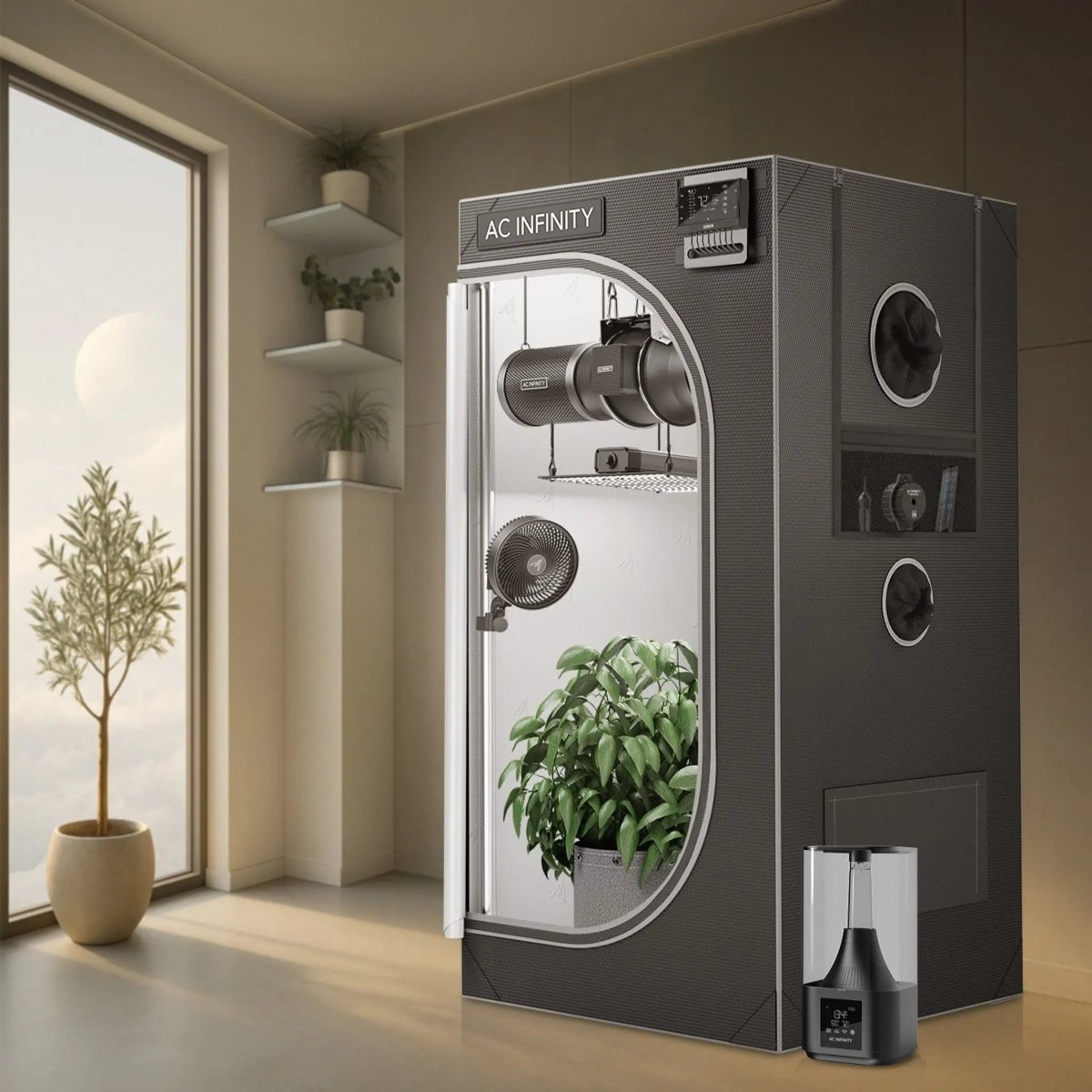 AC Infinity CLOUDLAB 642 Advance Grow Tent 4x2x6