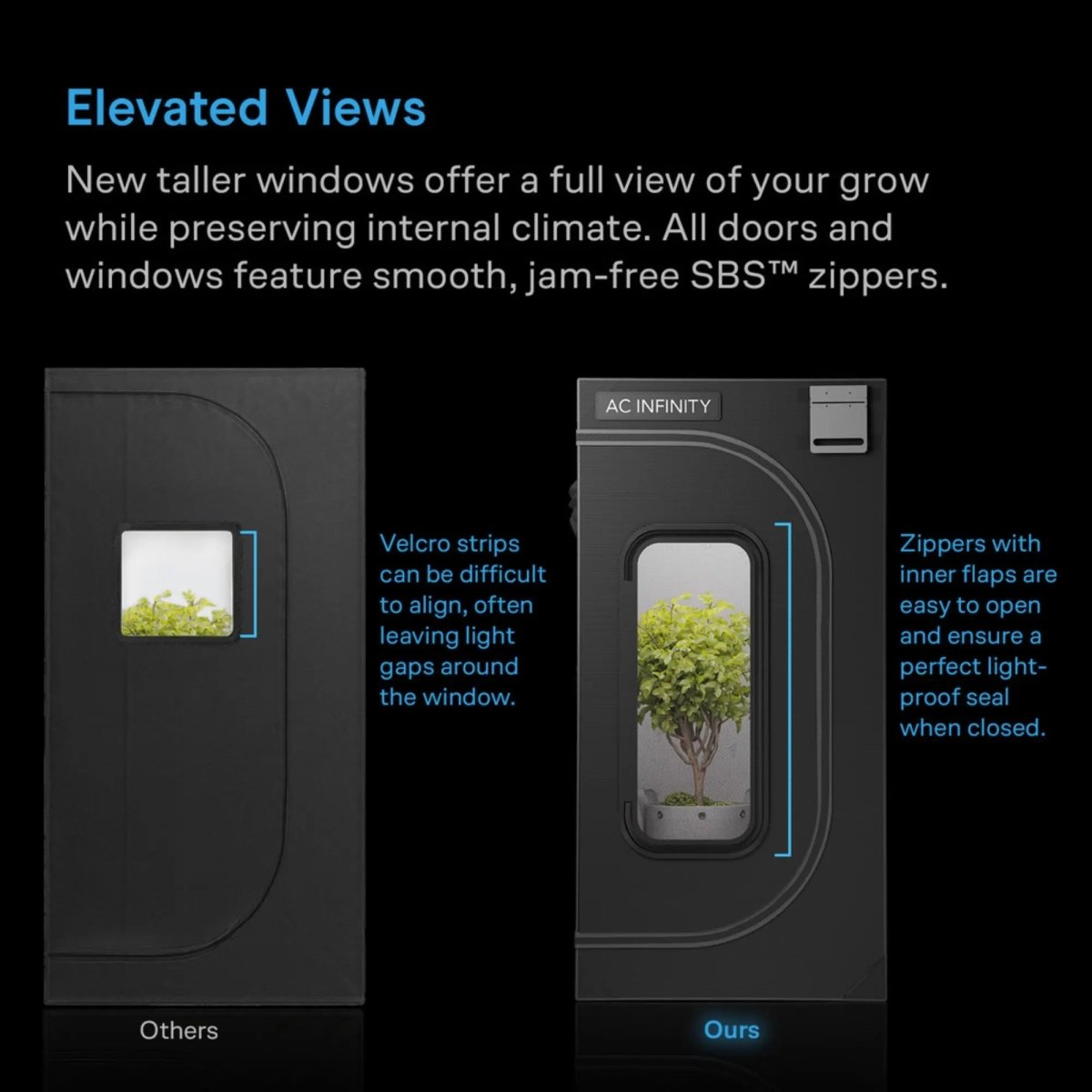 AC Infinity CLOUDLAB 894 Advance Grow Tent 8x4x6.5