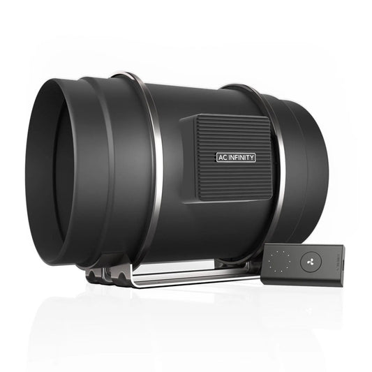 AC Infinity CLOUDLINE S8 Quiet Inline Mixed-Flow Duct Fan 8"