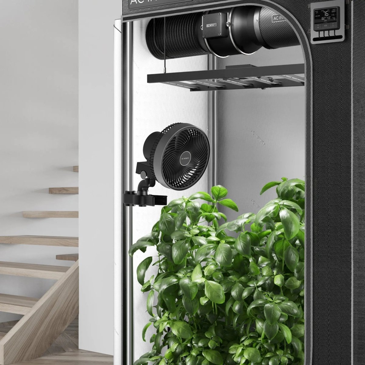 AC Infinity CLOUDRAY A6 Gen 2 Clip Fan – Manual Swivel
