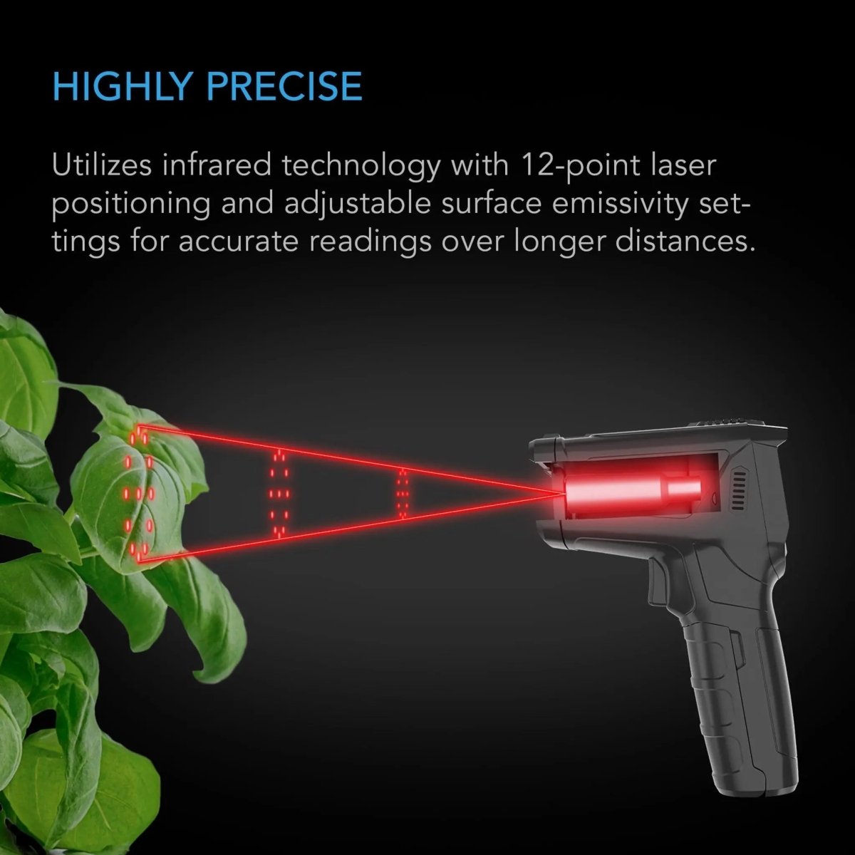 AC Infinity Digital VPD Thermometer Gun