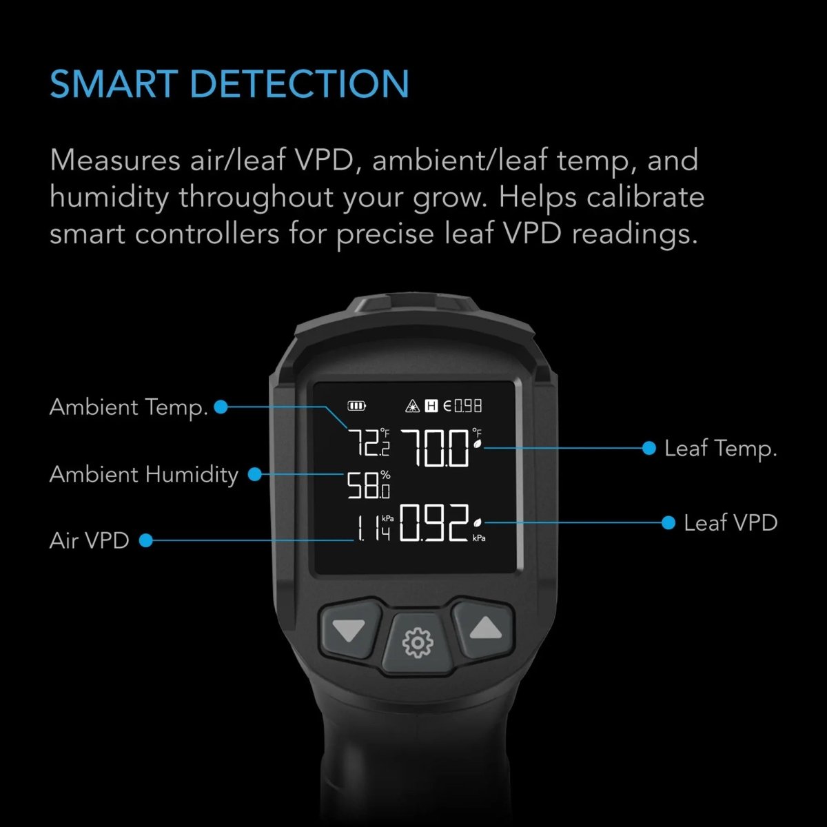 AC Infinity Digital VPD Thermometer Gun