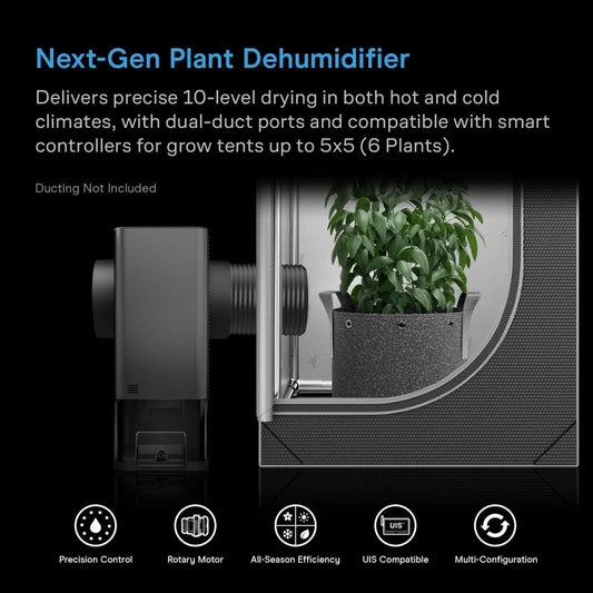AC Infinity HYDRONE 5 Smart Plant Dehumidifier