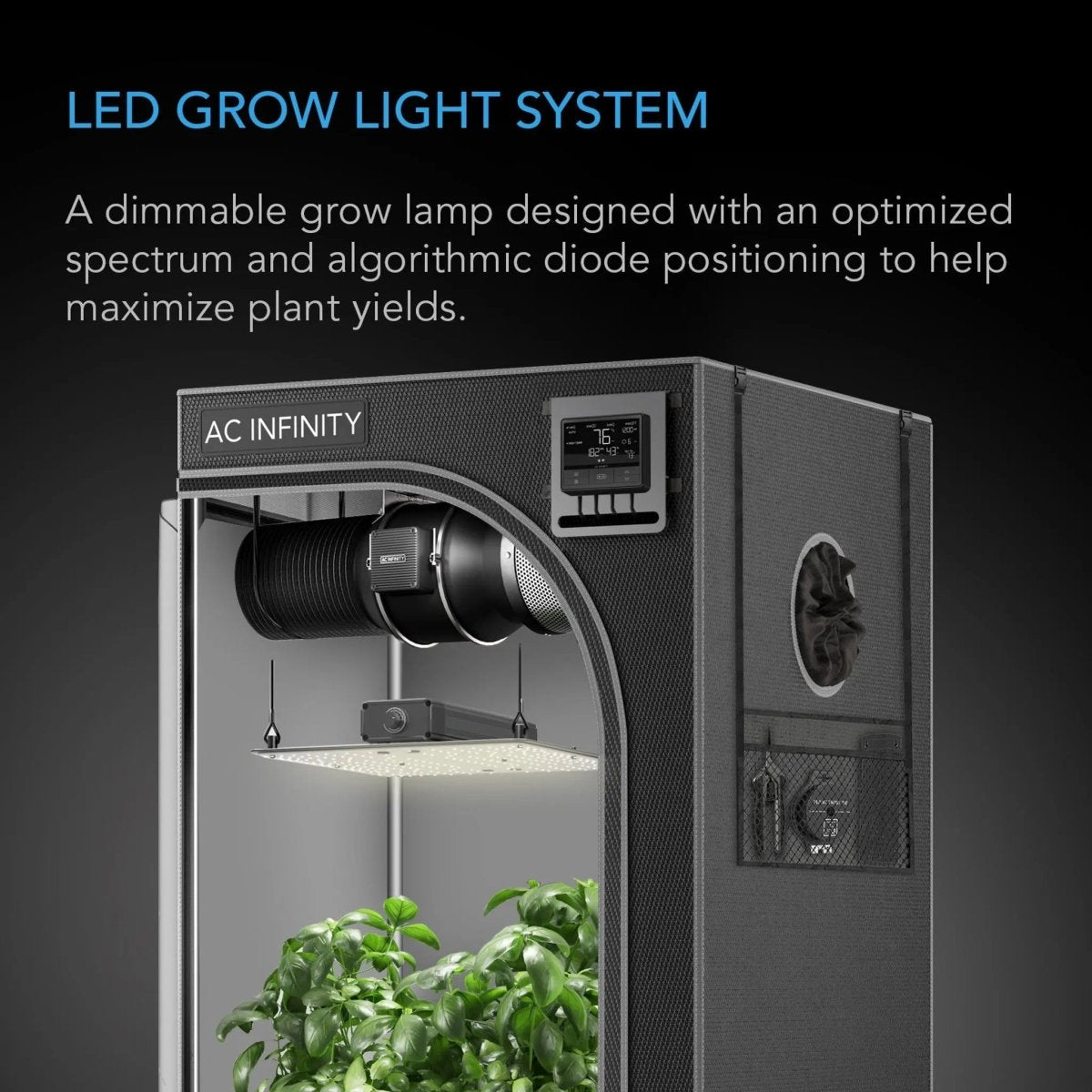 AC Infinity IONBOARD S44 Full-Spectrum LED Grow Light 430W