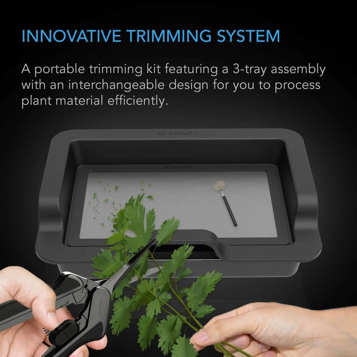 AC Infinity Large Modular Trim Tray Kit