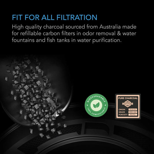 AC Infinity Premium Virgin Activated Carbon Refill, 3.6kg
