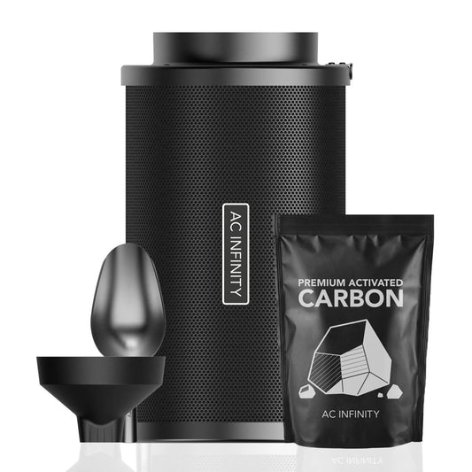 AC Infinity Refillable 8" Carbon Filter Kit