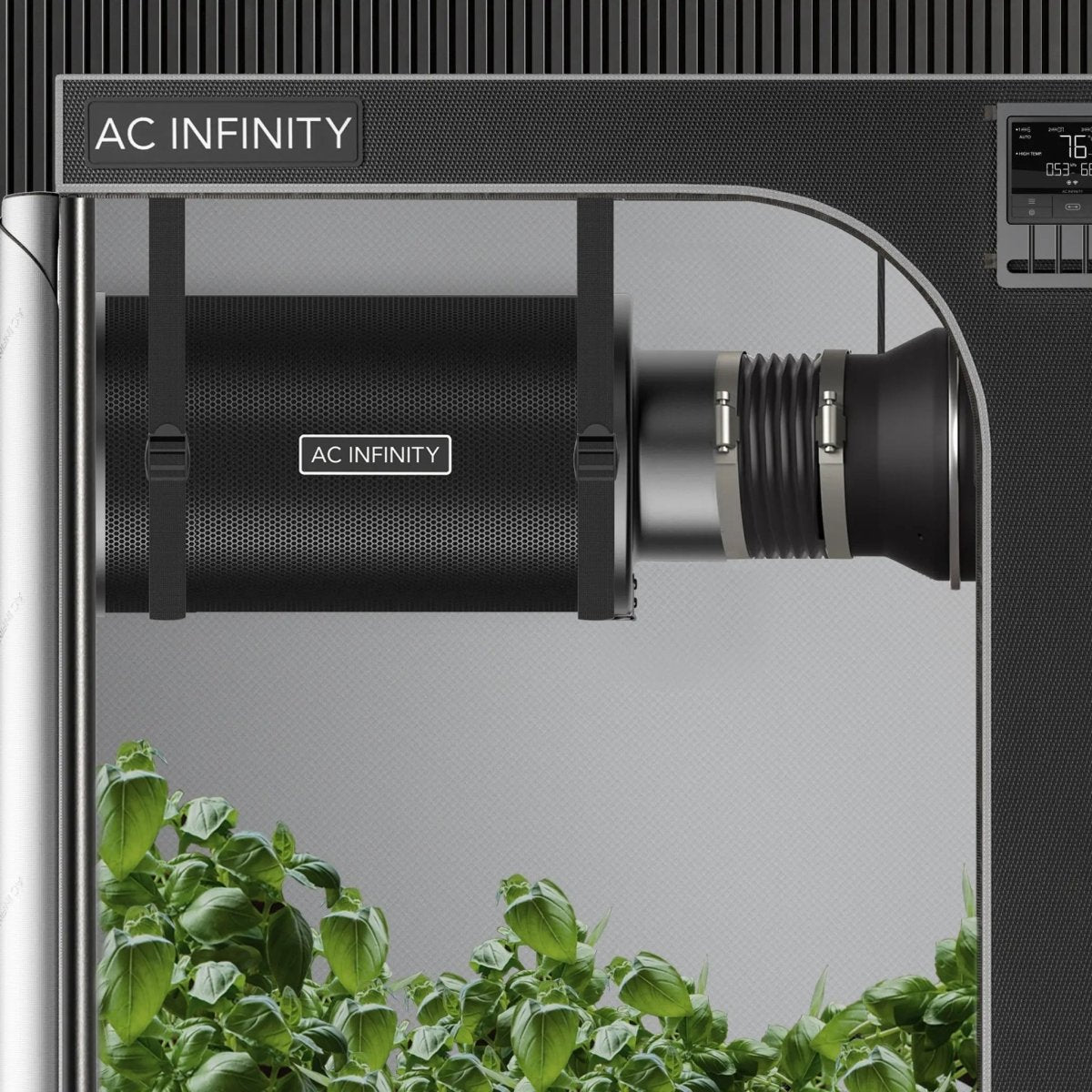 AC Infinity Refillable 8" Carbon Filter Kit