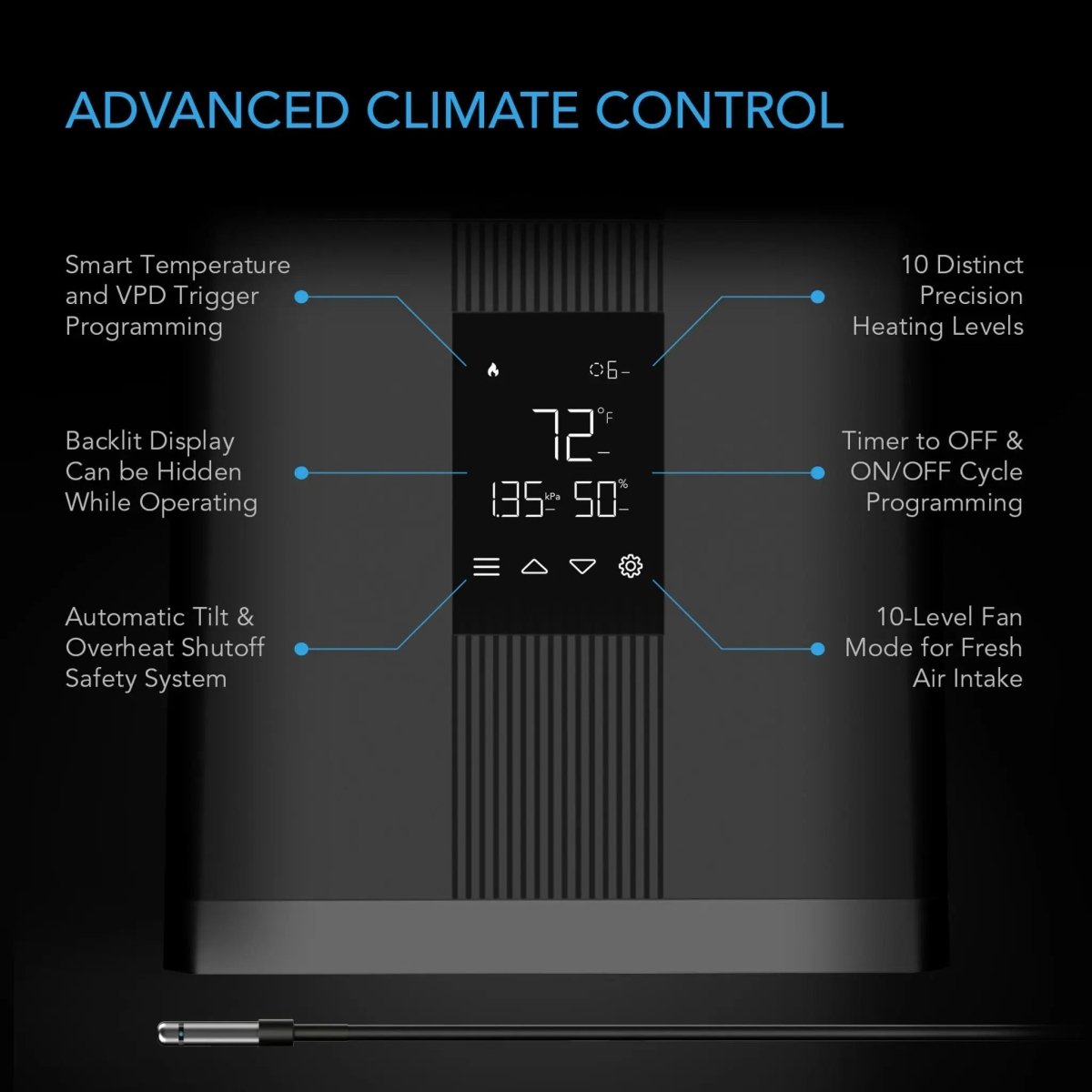 AC Infinity THERMOFORGE T3 Smart Plant Heater