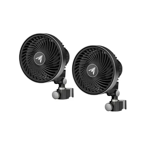 AC Infinity CLOUDRAY S4 Ultra-Compact Auto-Oscillating Clip Fan 2-Pack 4"