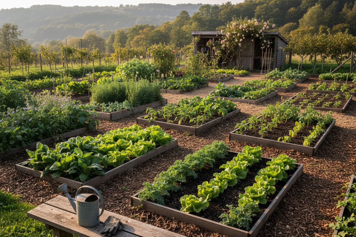 Lush allotment banner