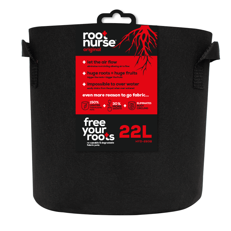 Root Nurse Black Fabric Pots