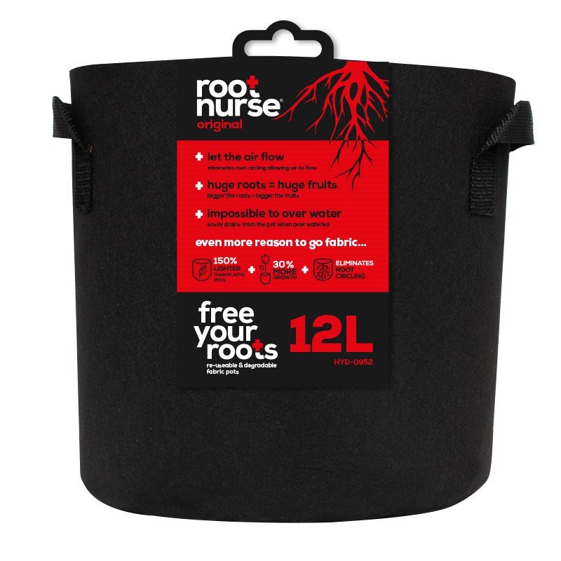 Root Nurse Black Fabric Pots