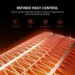Spider Farmer® 540W Smart Grow Tent Heater with Hose & Sensor