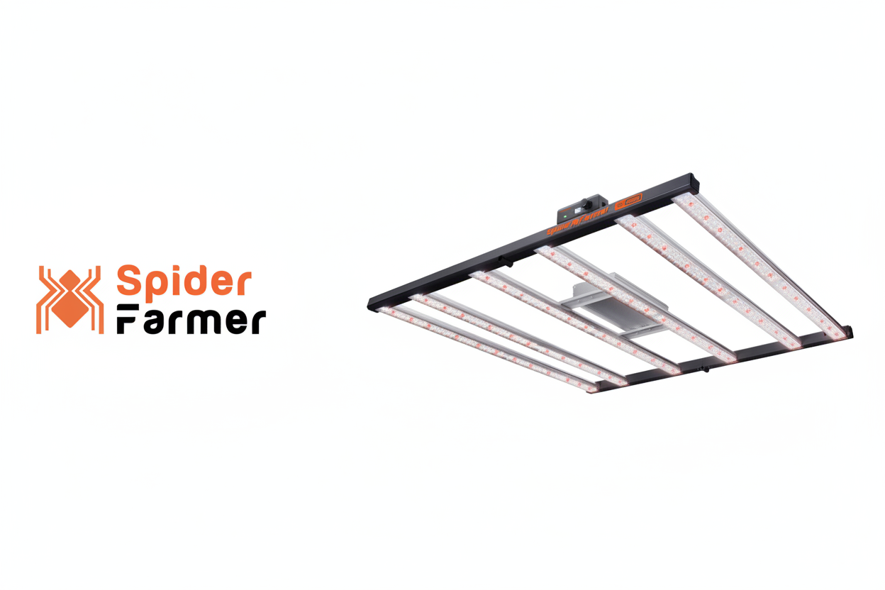 Spider Farmer LED Grow Lights White Banner